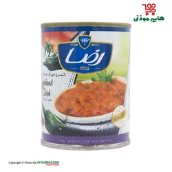 رضا کنسرو خوراک بادمجان 370گرم