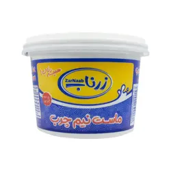 زر ناب ماست سطلی نیم چرب 1/5کیلوگرم