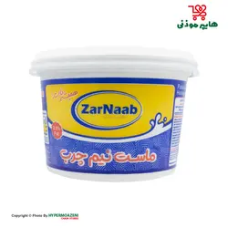 زر ناب ماست سطلی نیم چرب 1/5کیلوگرم
