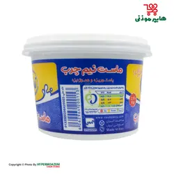 زر ناب ماست سطلی نیم چرب 1/5کیلوگرم