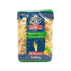 زر ماکارونی فرمی مته ای سبزیجات 500گرم