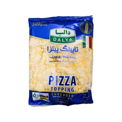 دالیا تاپینگ پنیر پیتزا پرچرب رنده شده 500گرم