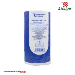 کیولین دستمال توالت 4 لایه رولی 4عددی