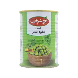 خوشبخت کنسرو نخود فرنگی 380گرم