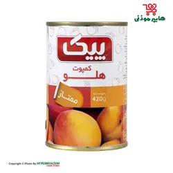 پیک کمپوت هلو  420گرم