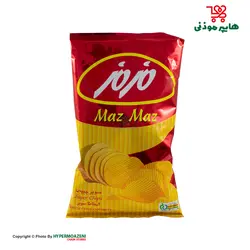مزمز سوپر چیپس نمکی 65گرم