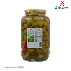 اسکیو تک زیتون شور شیشه ای 1/5کیلوگرم
