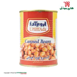 اروم آدا کنسرو لوبیا چیتی در سس گوجه فرنگی 400گرم