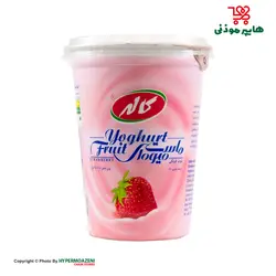 کاله ماست میوه ای توت فرنگی 450 گرم