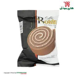 نظری کیک رولتی کاکائو با مغز کرم شیری 55گرم