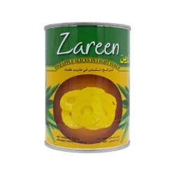 زرین کمپوت آناناس 565گرم