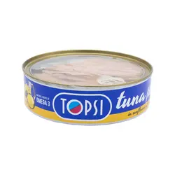 تاپسی کنسرو تن ماهی درب شفاف 200گرم
