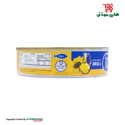 تاپسی کنسرو تن ماهی درب شفاف 200گرم