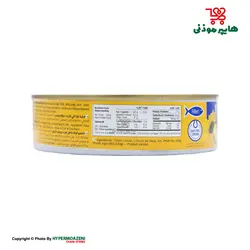 تاپسی کنسرو تن ماهی درب شفاف 200گرم