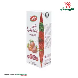 کاله شیر توت فرنگی غنی شده تترا پک 200میلی لیتر