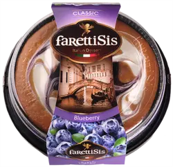 دسر کیک ایتالیایی فارتتی سیس با طعم بلوبری