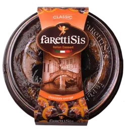 دسر کیک ایتالیایی فارتتی سیس با طعم شکلات پرتقال