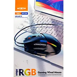 موس سیمی moxom مدل ms-13 RGB
