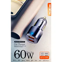 شارژر فندکی moxom مدل VC22