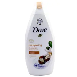 شامپو بدن شی باتر و عصاره وانیل داو Dove حجم 500 میلی لیتر