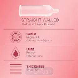 کاندوم بدون لاتکس دورکس DUREX Latex Free