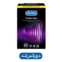 کاندوم خاردار با ژل تحریک کننده بانوان دورکس DUREX Intense