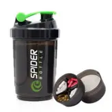 شیکر اسپایدر مدل سه تکه ظرفیت 0.5 لیتر شیکر اسپرت شیکر موسانگ بدنسازی ورزشکاران بدنسازان خانه سلام