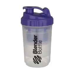 شیکر شفاف مشکی باتل بلندر اسپایدر مدل سه تکه ظرفیت 0.5 لیتر شیکر بدنسازی ورزشکاران بدنسازان ورزشی خانه سلام