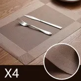 زیر بشقابی مدل tq-001 بسته 6 عددی زیر بشقابی عروس مدرن شیک جدید زیربشقابی رستورانی خانه سلام