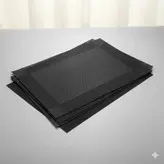 زیر بشقابی مستطیلی جدید مدل tq-001 بسته 6 عددی زیر بشقابی ایکیا زیر بشقابی قابل شستشو رومیزی خانه سلام