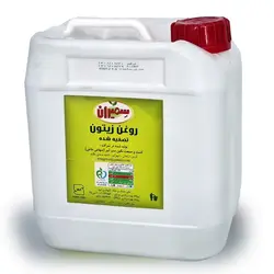 روغن زیتون تصفیه شده سمیران بدون بو گالن 4500 میلی لیتری