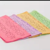 حوله دستی مدل خرگوشی سایز 35×75 مسافرتی ورزشی نانو میکروفایبر دستمال حوله دست صورت خرید عمده خانه سلام