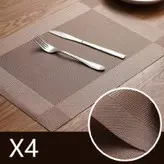 زیر بشقابی برای میز ناهار خوری بسته 6 عددی خانه سلام