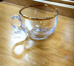 استکان لب طلای تخم مرغی کوچک بلینک مکس مدل : KTZB78