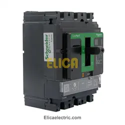 کليد اتوماتیک 80 آمپر اشنایدر سه پل 25kA حفاظت TM-D