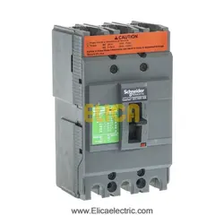 کليد اتوماتيک فیکس 40 آمپر اشنایدر سه پل 30kA