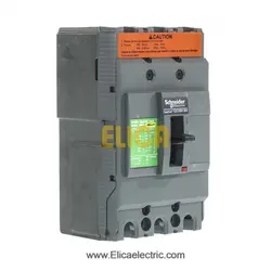 کليد اتوماتيک فیکس 40 آمپر اشنایدر سه پل 30kA