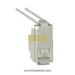 رله آندر ولتاژ کلید اتوماتیک فیکس اشنایدر با ولتاژ 200 تا 277 ولت AC سری EZC100