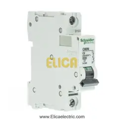 کلید مينياتوری تک فاز 2 آمپر 6kA اشنایدر موتوری AC