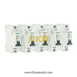 کلید مينياتوری تک فاز 2 آمپر 6kA اشنایدر موتوری AC