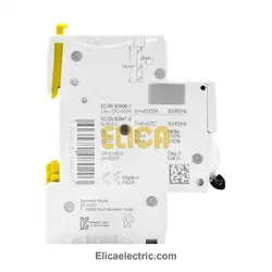 کلید مينياتوری تک فاز 2 آمپر 6kA اشنایدر موتوری AC/DC