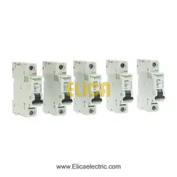 کلید مينياتوری تک فاز 4 آمپر 6kA اشنایدر موتوری AC