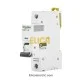 کلید مينياتوری تک فاز 4 آمپر 10kA اشنایدر موتوری AC/DC
