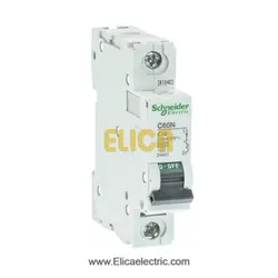 کلید مينياتوری تک فاز 10 آمپر 6kA اشنایدر موتوری AC