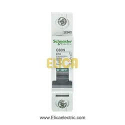 کلید مينياتوری تک فاز 10 آمپر 6kA اشنایدر موتوری AC
