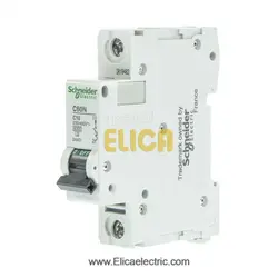 کلید مينياتوری تک فاز 10 آمپر 6kA اشنایدر موتوری AC