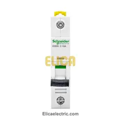 کلید مينياتوری تک فاز 10 آمپر 6kA اشنایدر موتوری AC/DC