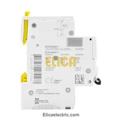 کلید مينياتوری تک فاز 10 آمپر 6kA اشنایدر موتوری AC/DC