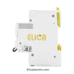 کلید مينياتوری تک فاز 10 آمپر 10kA اشنایدر موتوری AC/DC