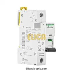 کلید مينياتوری تک فاز 16 آمپر 6kA اشنایدر موتوری AC/DC